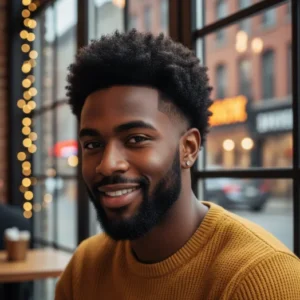 Drop Fade Afro
