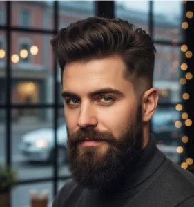 Drop Fade con Barba