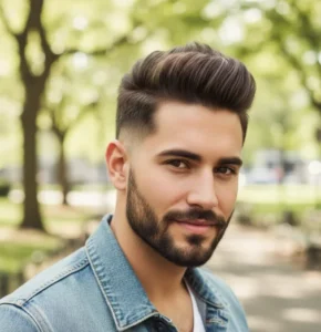Drop Fade Faux Hawk
