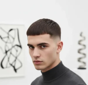 Taper Fade Texturizado con Mid Fade