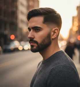 Taper Fade Medio con Low Skin Finish
