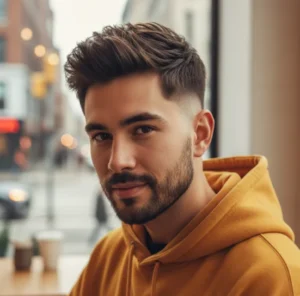 Taper Fade Alto Texturizado